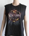 Metal Attack Merch Shop - Rock Hard Festival 2019 - Girlie Shirt Skull Spitze Langarm